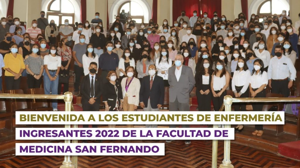 Bienvenida A Los Estudiantes De Enfermer A Ingresantes De La