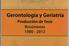 Gerontología y Geriatría.