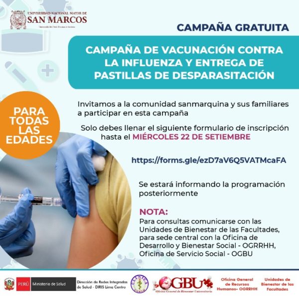 Campaña De Vacunación Contra La Influenza Y Entrega De Pastilla De Desparasitación San Fernando 9491