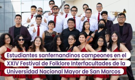 Estudiantes sanfernandinos campeones en el XXIV Festival de Folklore Interfacultades de la UNMSM