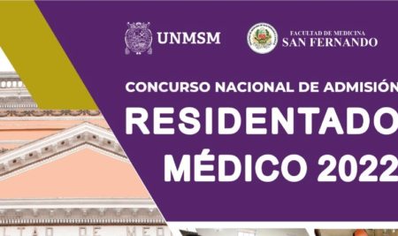 Concurso Nacional de Admisión de Residentado Médico 2022 – Examen de Admisión