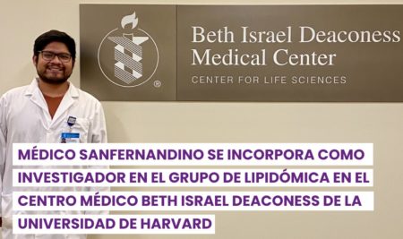 Médico sanfernandino se incorpora como investigador en el Grupo de lipidómica en el Centro Médico Beth Israel Deaconess de la Universidad de Harvard
