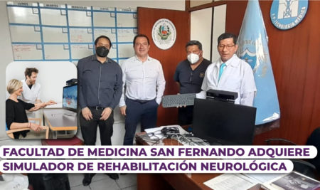 Facultad de Medicina San Fernando adquiere simulador de rehabilitación neurológica