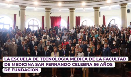 La Escuela de Tecnología Médica de la Facultad de Medicina San Fernando celebra 56 años de fundación