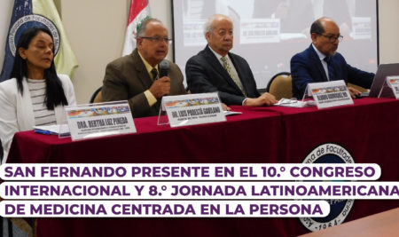 San Fernando presente en el Décimo Congreso Internacional y Octava Jornada Latinoamericana de Medicina Centrada en la Persona