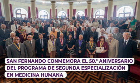 San Fernando conmemora el 50.° Aniversario del Programa de Segunda Especialización en Medicina Humana