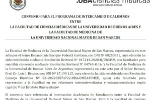 Convenio con la Facultad de Ciencias Médicas de la Universidad de Buenos Aires_1