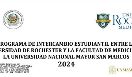 Convocatoria al Programa de Intercambio Estudiantil en la Universidad de Rochester 2024