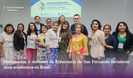 Doctorandas y docentes de Enfermería de San Fernando fortalecen lazos académicos en Brasil