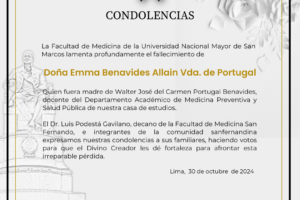 CONDOLENCIAS