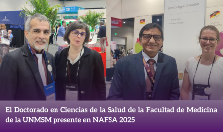 ¡El Doctorado en Ciencias de la Salud de la Facultad de Medicina de la UNMSM presente en NAFSA 2025!