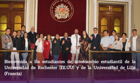 Bienvenida a los estudiantes de intercambio estudiantil de la Universidad de Rochester (EE.UU) y de la Universidad de Lillé (Francia)