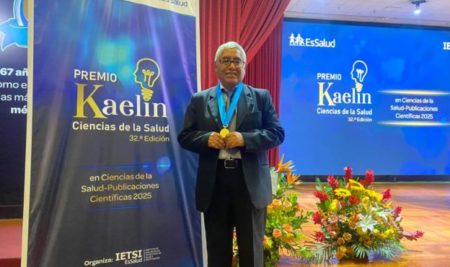 Docente sanfernandino gana el máximo galardón del Premio Kaelin 2025 por investigación genética pionera