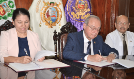 San Fernando y la Universidad Peruana Unión firmaron convenio de cooperación en salud