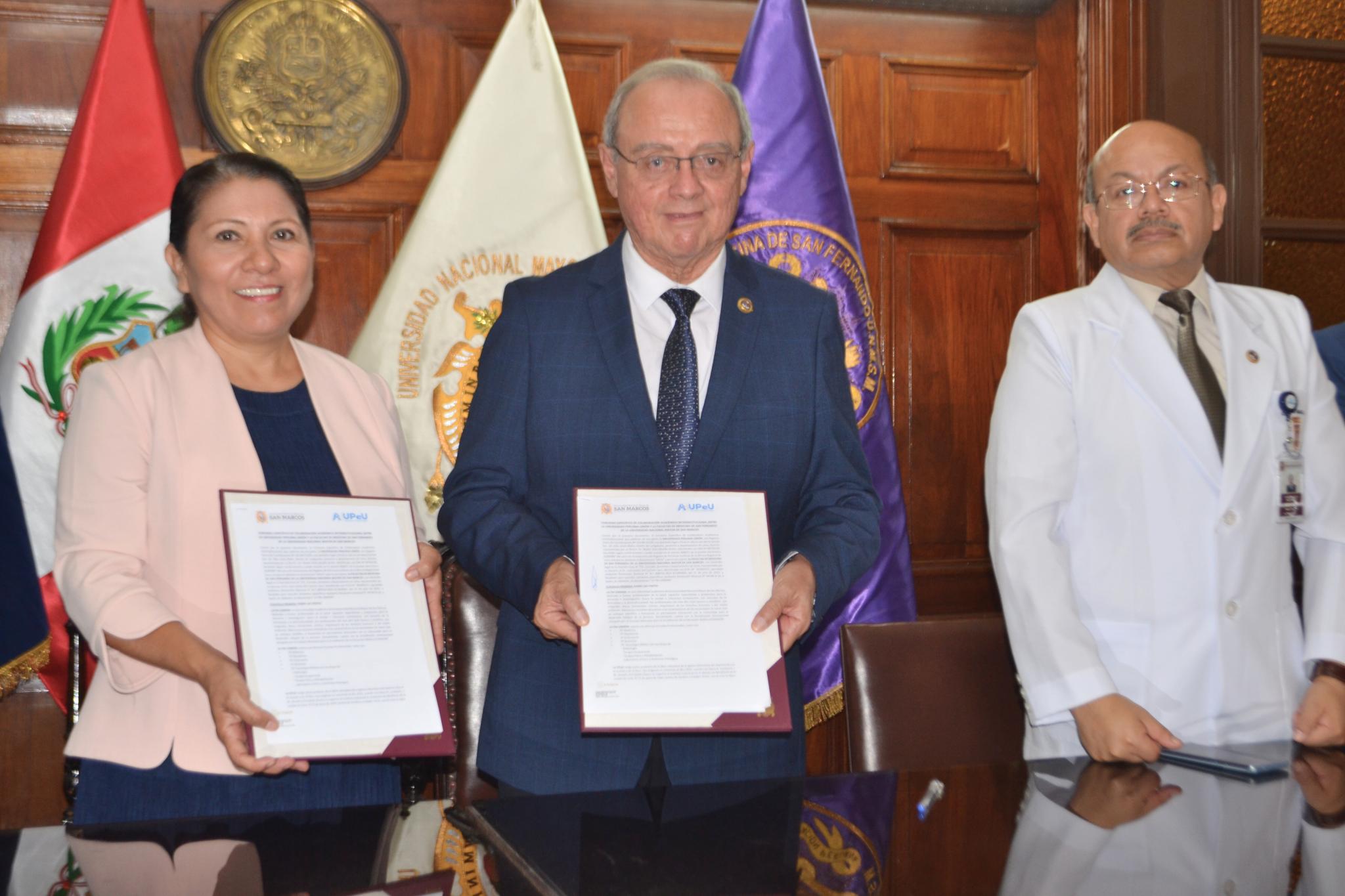 San Fernando y la Universidad Peruana Unión firmaron convenio de ...
